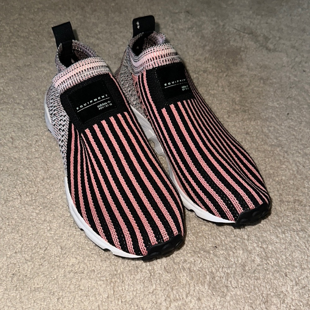 Adidas Pink/Black Eqt Support Sneaker